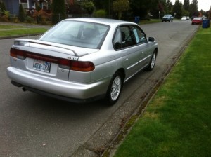 1997 Subaru Legacy GT Sedan 1997 Subaru Legacy GT Sedan